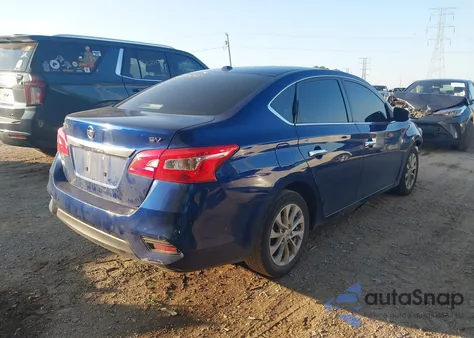 2019 Nissan Sentra Sv из США, поврежденный, VIN 3N1AB7AP1KY338392